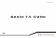 Basic FX Suite · 2018. 4. 10. · 9side chain q 사이드 체인 필터의 대역폭을 조절합니다. 범위 0.50 ~ 16.00)side chain f 사이드 체인 필터의 중심 주파수를