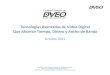 Tecnologías Avanzadas de Video Digital Que Ahorran Tiempo, Dinero y … · 2020. 6. 29. · • Visión: Ofrecer productos y soluciones innovadoras en video digital profesional para