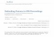 Defending Patents in IPR Proceedingsmedia.straffordpub.com/products/defending-patents-in-ipr-proceedin… · 13/08/2015  · •St. Jude Medical, Cardiology Division, Inc. v. Volcano