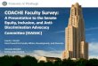 COACHE Faculty Survey - pitt.edu · COACHE Faculty Survey: A Presentation to the Senate Equity, Inclusion, and Anti - Discrimination Advocacy Committee (EIADAC) Laurie J. Kirsch Vice