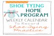 Shoe tying home program - Tools To Grow Therapy ... Shoe tying home program Record Shoe Tying Practice