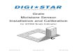 Grain Moisture Sensor Installation and Calibration · Grain Moisture Sensor Installation D4172-EN Rev B Moisture Sensor Installation 7 3.1 INSTALLATION – GT560 / TRACTOR SIDE 1)