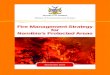 Fire Management Strategy for Namibia’s Protected Areas Management_Strateg… · Fire is a natural and regular occurrence in these ecosystems and it is ... Management of fire in