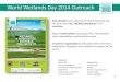 World Wetlands Day 2014 Outreach - Homepage | Ramsar Poster and Sticker . Cartoon . Leaflet produced