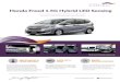 CarTimes Group | Singapore’s leading company for pre-owned ... Freed G Hybrid.pdf · CAR TIMES Freed 1,5G Hybrid LED Sensing Honda Freed 1.5G Hybrid LED Sensing shown in Luna Silver