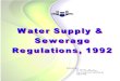 Edited by: OSD-RR€¦ · OSD-RR . 1 HYDERABAD METROPOLITAN WATER SUPPLY & SEWERAGE BOARD Hyderabad Metropolitan water supply & sewerage Board – Regulations – Water Supply –