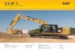 Large Specalog for 313F L Hydraulic Excavator, AEHQ7804-01 · The Cat 313F L is a perfect choice for customers who value reliability, durability, and maximum efficiency to get work