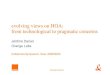evolving views on HOA: from technological to pragmatic ...gyronymo.free.fr/audio3D/...EvolvingViewsOnHOA.pdf · Don Giovanni Technical aspects HOA sphere positioning trials Æ5.0