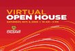 VIRTUAL OPEN HOUSE · VIRTUAL OPEN HOUSE welcome Thank you for joining us. We’re excited to show you all that UCalgary has to offer! To help plan your day, we have prepared the