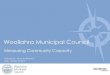 Measuring Community Capacity - Woollahra Municipal Council · In 2007 Woollahra Municipal Council undertook the first Community Capacity Survey, consisting of a random survey of 600