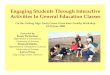 Engaging Students Through Interactive Activities In ... · Engaging Students Through Interactive Activities In General Education Classes On the Cutting Edge: Early Career Geoscience