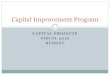 CAPITAL IMPROVEMENT PROGRAM (CIP) · Capital Projects FY16 Budget Capital Plan Budget FY 2016 Revenues FY 2016 Impact Fees $ 324,520 General Fund Department Operating Budgets $ 1,132,338