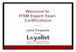 ITIL Foundation Certification Exam & Course Online | Thought … · 2016. 10. 11. · and a minimum of one the corresponding intermediate credits (aligned to the same stream). 