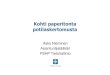 Kohti paperitonta potilaskertomustaatk-paivat.fi/2010/Nieminen.pdf · Kohti paperittomuutta Paremmat potilastietojärjestelmät - Rakenteinen kirjaaminen - Päätöksenteon tukijärjestelmät