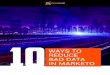 10 WAYS TO REDUCE BAD DATA IN MARKETO - RingLead · 2018. 2. 10. · When utilized correctly, Marketo can be a major asset for marketing and sales. One of the biggest challenges Marketo