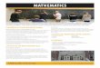 Mathematics Cut Sheet - Millersville University · 2020. 9. 18. · of a student’s senior honors thesis for either departmental honors or as part of their University’s Honors