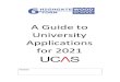 A guide to UCAS applications · The UCAS Tariff is the system for allocating points to the different qualifications you can use to get into undergraduate higher education. Not all