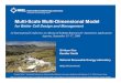 Multi-Scale Multi-Dimensional Model · A Multi-Scale Multi-Dimensional modelwas developed as a tool for investigating interaction between micro-scale electrochemical process and macro-scale