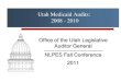 Utah Medicaid Audits: 2008 - 2010 · Office of the Legislative Auditor General Slide 7 Prior Authorization Is Not Adequately Controlling Utilization Unclear Policies Can Lead to Unnecessary