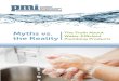 Myths vs. The Truth About Water-Efficient the Reality Plumbing … · 2020. 7. 20. · The Truth About Water-Efficient Plumbing Products Myths vs. ... To learn more about how to save