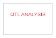 Part 6 QTL Analysis - USP€¦ · BC QTL MAPPING Single Marker Analysis; Example with Backcross Purebreds, × lines 80 40 F1 65 × 57 68 55 61 59