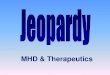 MHD & Therapeutics · 100 700 500 700 400 800 600 100 900 900 900 900 300 500 800 Non -Benzos