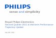 Royal Philips Electronics€¦ · across Philips, resulted in an EUR 1.4 billion impairment Healthcare: Home Healthcare Solutions - EUR 830 million - Slower growth of US sleep market,