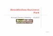 Brookhollow Business Park€¦ · MHF Face Lift Conduct HHF Waterfall Outer Create Efficiency Establish Cross Vendor Services Website Pref Vendor Collective Advertising Web Work Order