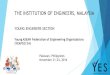 THE INSTITUTION OF ENGINEERS, MALAYSIAafeo.org/wp-content/uploads/2018/09/IEM-Country... · IEM Student Member IEM Graduate Member Corporate Non CIDs 250.00 RM 400.00 RM RM 650 00