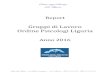 Gruppi di Lavoro Ordine Psicologi Liguria · dei gruppi di lavoro di maggiore vicinanza (sviluppo, dsa genova), per l’organizzazione e la partecipazione ad eventi (13.05 e 30.09.2016)
