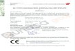 Certificate No. 845BS-0016 rev,l File No. PB10394 Danish ... · 2 x 6 mm x 12 mm 2 x 6 mm x 12 mm 2 x 6 mm x 12 mm 2 x 6 mm x 12 mm Gas Group 3 B/P Comments Injector Diameter 1.50