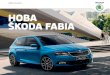 НОВА ŠKODA FABIA - dealer.skoda-auto.uadealer.skoda-auto.ua/sitecollectiondocuments/katalogy i aksessuary... · Škoda довершує форма заглиблення для