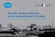 Public Expenditure and Investment Study · Spending also overlaps between partnerships. For example, housing investment helps to create safer neighbourhoods, spending on culture brings
