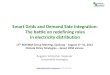 Smart Grids and Demand Side Integration: The battle on ......Smart Grids and Demand Side Integration: The battle on redefining roles in electricity distribution 17th REFORM Group Meeting,