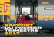 RAPPORT DU PREMIER TRIMESTRE 2017 - Via Rail 1... · T1 2017 T1 2016 INDICATEURS FINANCIERS CLÉS (en millions de dollars) Produits voyageurs (1) 65,7 60,6 Produits totaux (1) 70,9