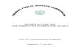 REVISED SYLLABI FOR CSS COMPETITIVE EXAMINATION, CE-2016 · English (Precis and Composition) 05-06 4. ... [Sections 18 to 20], Capital Gains[Sections 37 to38], ... Mahmood Khan Achakzai