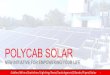 Solar - Business Potentialnavitassolar.in/pdf/Polycab-Ongrid-Inverter.pdf · Transformer-less inverters Maximum efficiency over 98.8%, ... Novel Advanced Power, Indore Installation-base