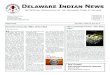 Delaware Indian Newsdelawaretribe.org/wp-content/uploads/din-2016-04.pdfDelaware Indian News The Official Publication of the Delaware Tribe of Indians Lënapeí Pampil April 2016 Volume