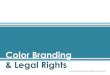 Color Branding & Legal Rightsmstina-color-studies.weebly.com/uploads/3/9/7/3/39737182/colorbrandi… · Color Branding & Trademark Rights COLOUR Branding and Legal Right Even though