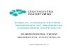 PUBLIC CONSULTATION REDESIGN OF DEMENTIA CONSUMER … · Health’s Public consultation on the redesign of dementia consumer supports (the consultation). Dementia Australia (DA) is