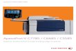 ApeosPort-V C7785 / C6685 / C5585 - Fuji Xerox-d... · Use a PC or Fuji Xerox multifunction device to store documents in Working Folder, then access and view with a smart device while