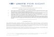 Unite For Sight, Inc. · Program, Volunteer will do so as instructed. 6. If Volunteer is given materials or equipment by eye clinic, Unite For Sight, or fellow volunteers, Volunteer
