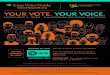 New easyvoterguide.org YOUR VOTE. YOUR VOICE. · 2020. 9. 2. · n Vote for other candidates and proposed laws depending on where you live. Every registered voter will get a Voter