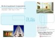 BLife Investment Corporation · BLife Investment Corporation 3. Mainly investing in residential properties with relatively stable rent and occupancy rates, we are working in cooperation