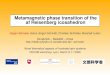 Metamagnetic phase transition of the af Heisenberg icosahedronobelix.physik.uni-bielefeld.de/~schnack/publications/v-2006-lyon-march... · History of Frustration in Osnabruck¨ History