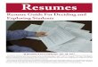 Resumes - University of North Florida...“CHRONOLOGICAL RESUME” AND A “TARGETED RESUME.” CHRONOLOGICAL (Example on pg 51) In the “olden days” the chronological resume was