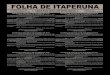 New FOLHA DE ITAPERUNA · 2018. 1. 8. · 02 ATOS DO PODER EXECUTIVO - PREFEITURA MUNICIPAL DE ITAPERUNA 11 de Novembro de 2016 FOLHA DE ITAPERUNA DECRETO Nº 5217 DE 04 DE NOVEMBRO