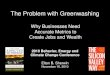 The Problem with Greenwashing - Stanford University...Greenwashing Marketing that promotes a misleading perception that something is environmentally friendly Sometimes deliberate,