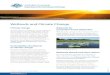 Wetlands and Climate Change - Department of the Environment · Wetlands help reduce floods and relieve droughts Inland wetlands, such as floodplains, rivers, lakes and swamps, function