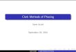 Clark Methods of Phasing - Brown · PDF file Clark Methods of Phasing Sorin Istrail September 18, 2014 Sorin Istrail Clark Method of Phasing. The Clark Method of Phasing Developed